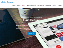 Tablet Screenshot of gainsecure.net